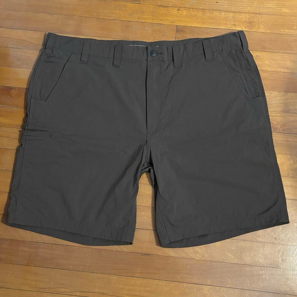Carhartt Men’s Size 44 Force Relaxed Fit Lightweight Ripstop Work Shorts Green